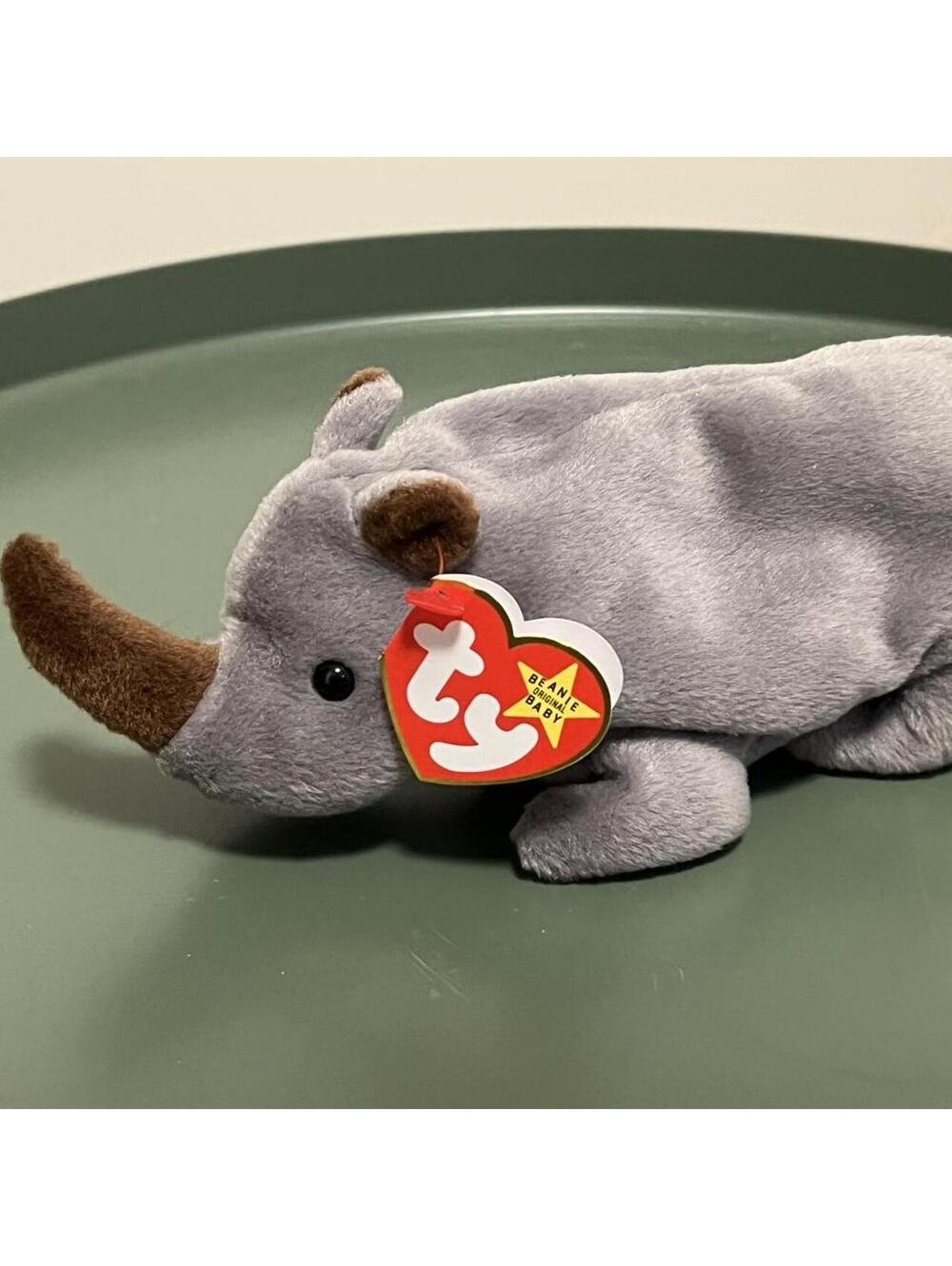 Beanie Babies  Grey and Multi Stuffed-animal